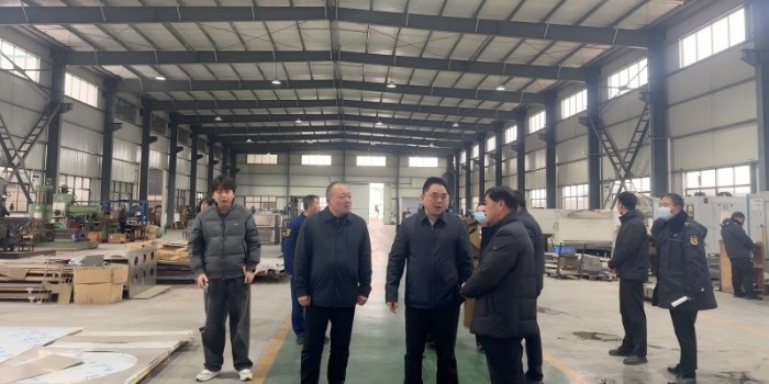 区委领导莅临我司指导工作!